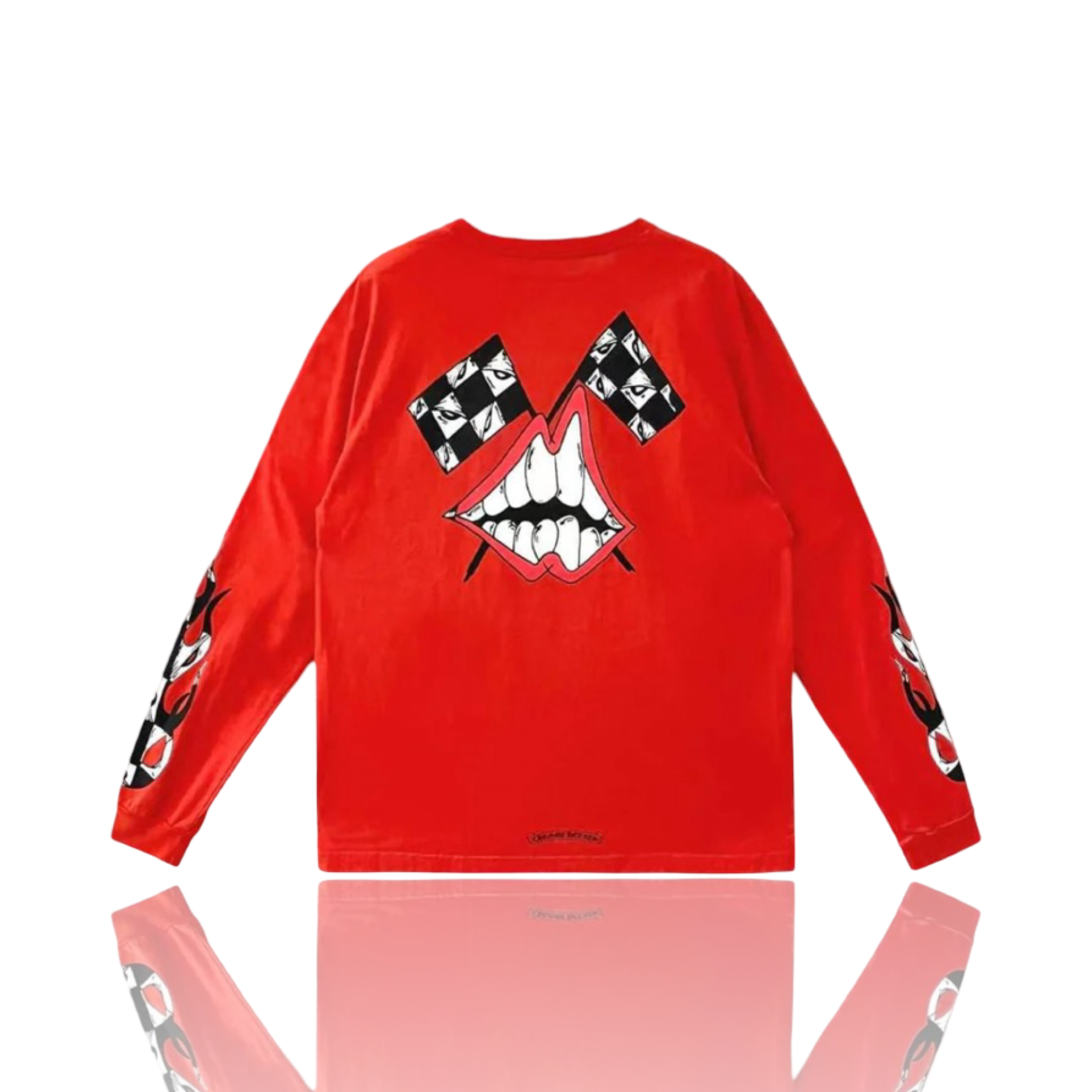 Chrome Hearts Matty Boy Chomper LongSleeve Red