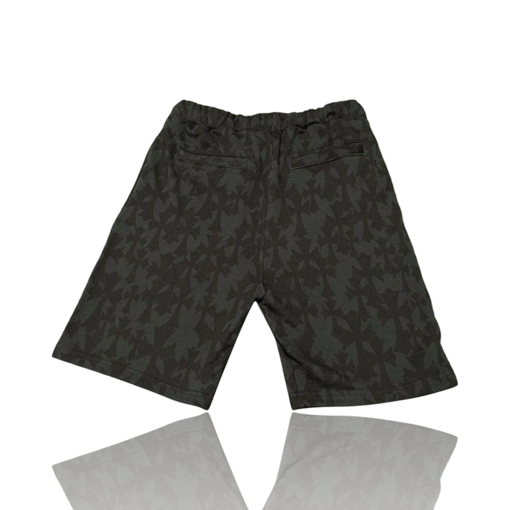 Chrome Hearts Black Cemetery Sweat Shorts