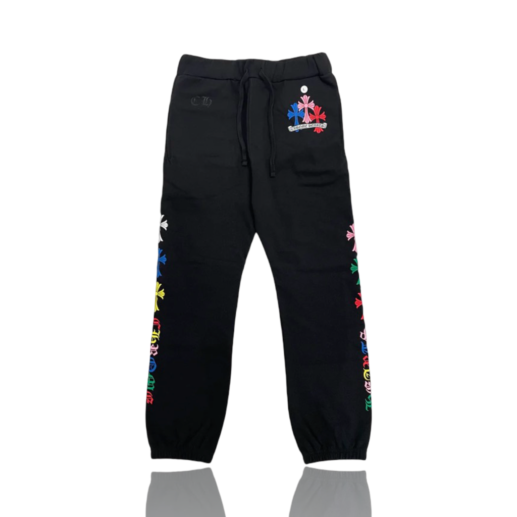 Chrome Hearts Multicolor Cemetery Cross Sweatpants