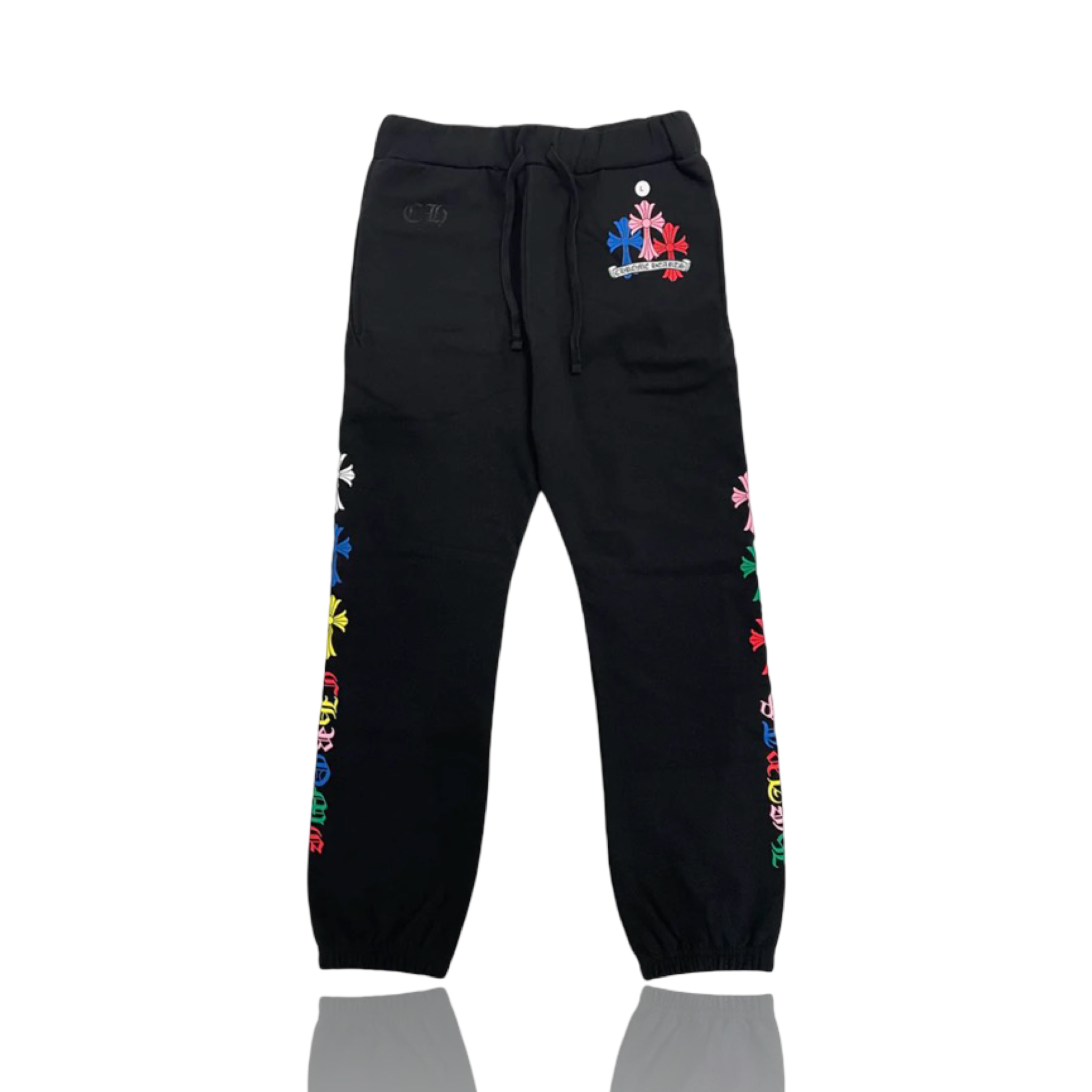 Chrome Hearts Multicolor Cemetery Cross Sweatpants