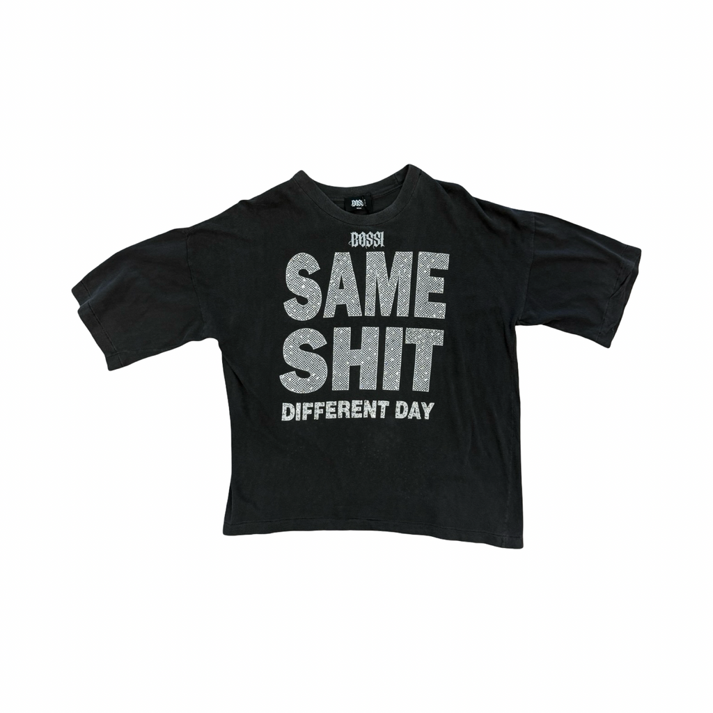 BOSS Vintage SAME SHIT Tee Grey