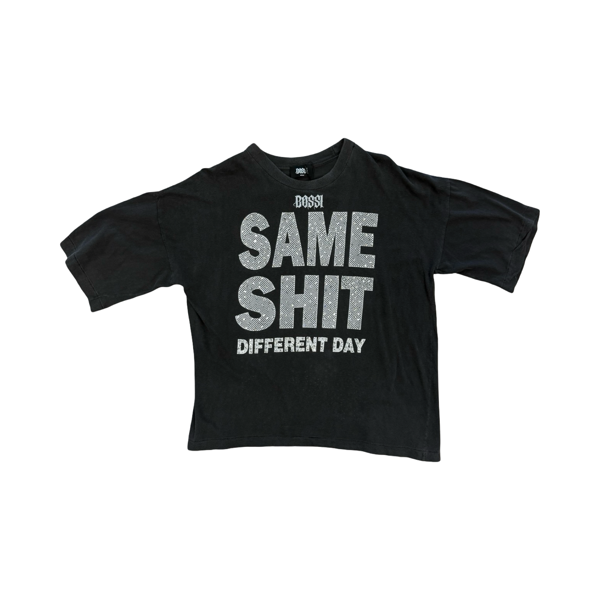 BOSS Vintage SAME SHIT Tee Grey
