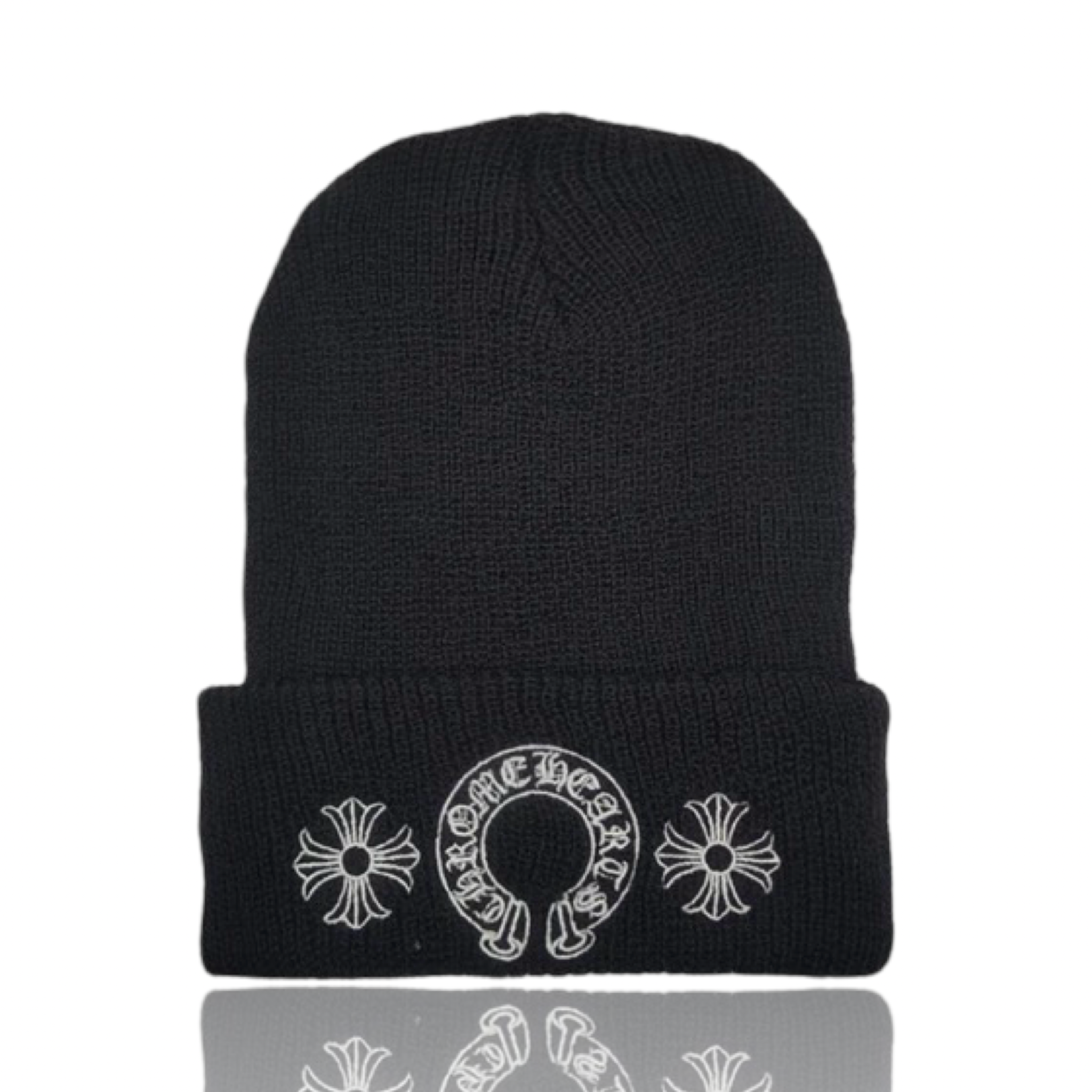 Chrome Hearts Horseshoe Embroidered Beanie