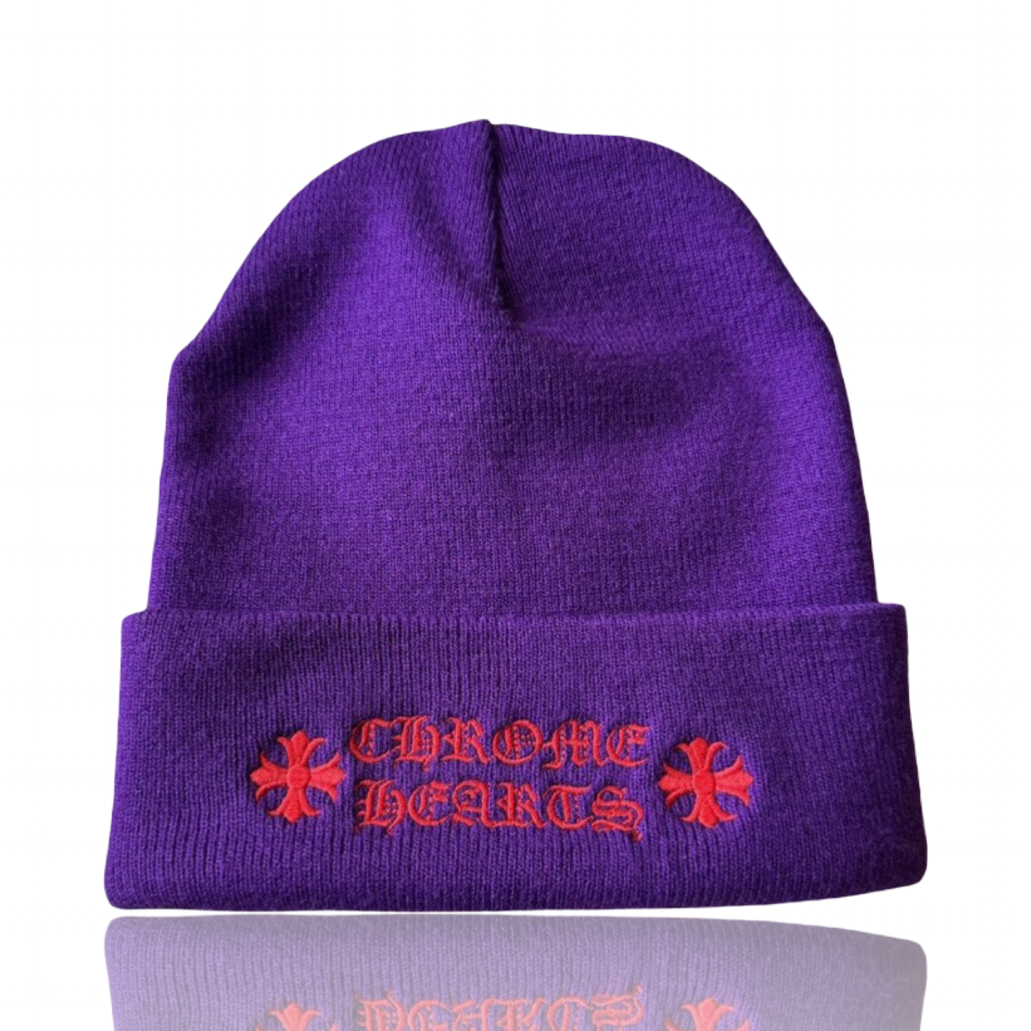 Chrome Hearts Watch Cap Beanie Purple/Red