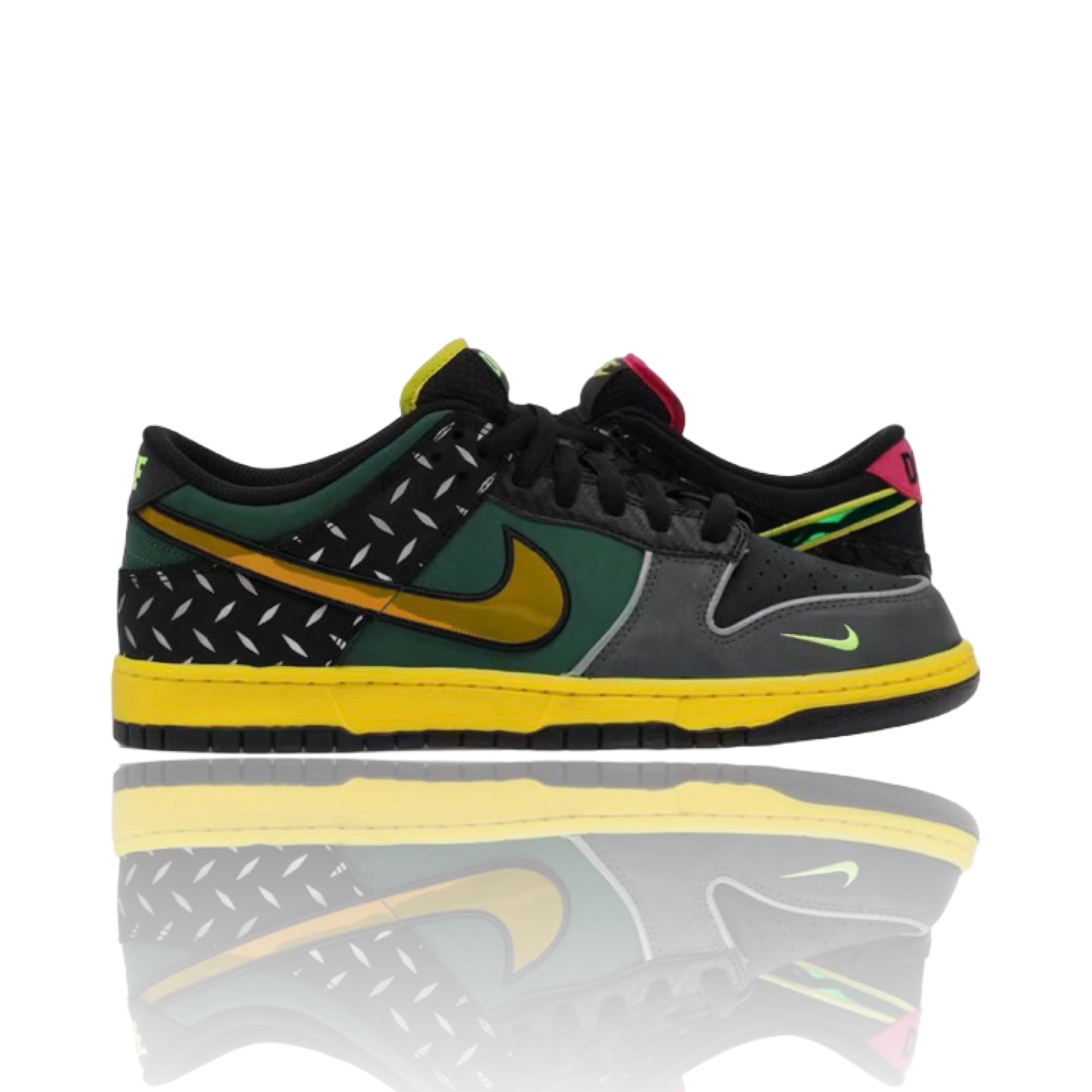 Nike Dunk Low What The Duck Oregon PE Home