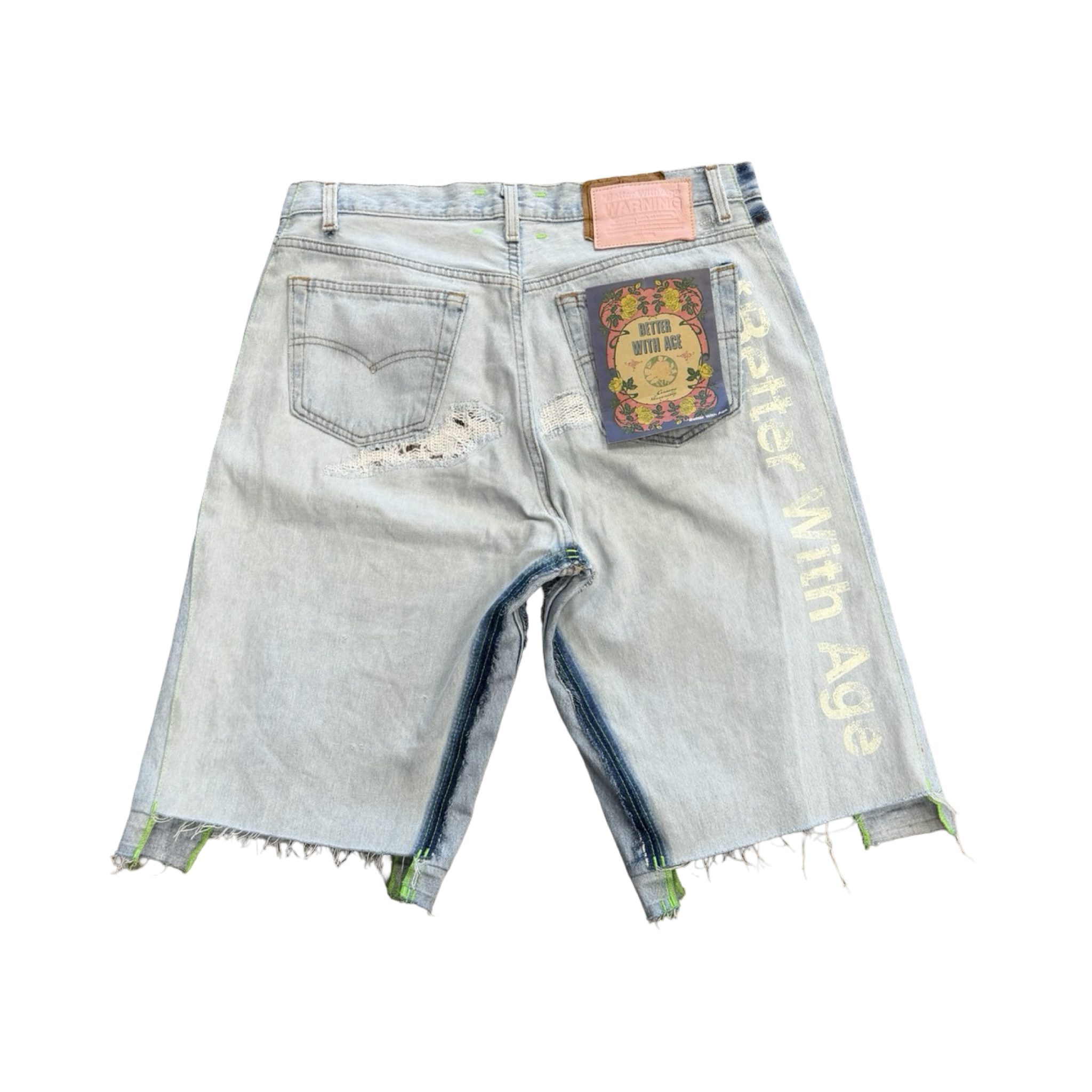 *Better With Age Monroe Triple Wide Denim Short #2