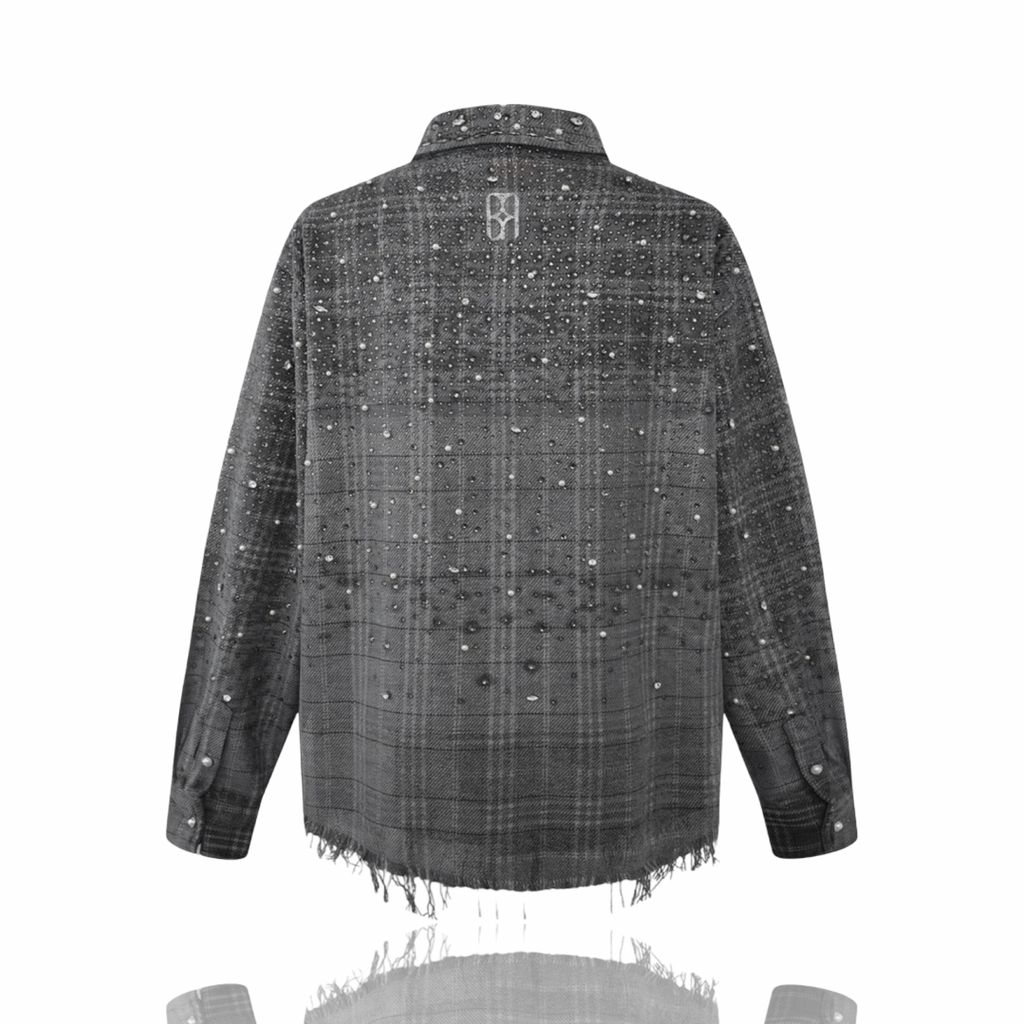 Birth Of Royal Child Diamond Flannel Grey