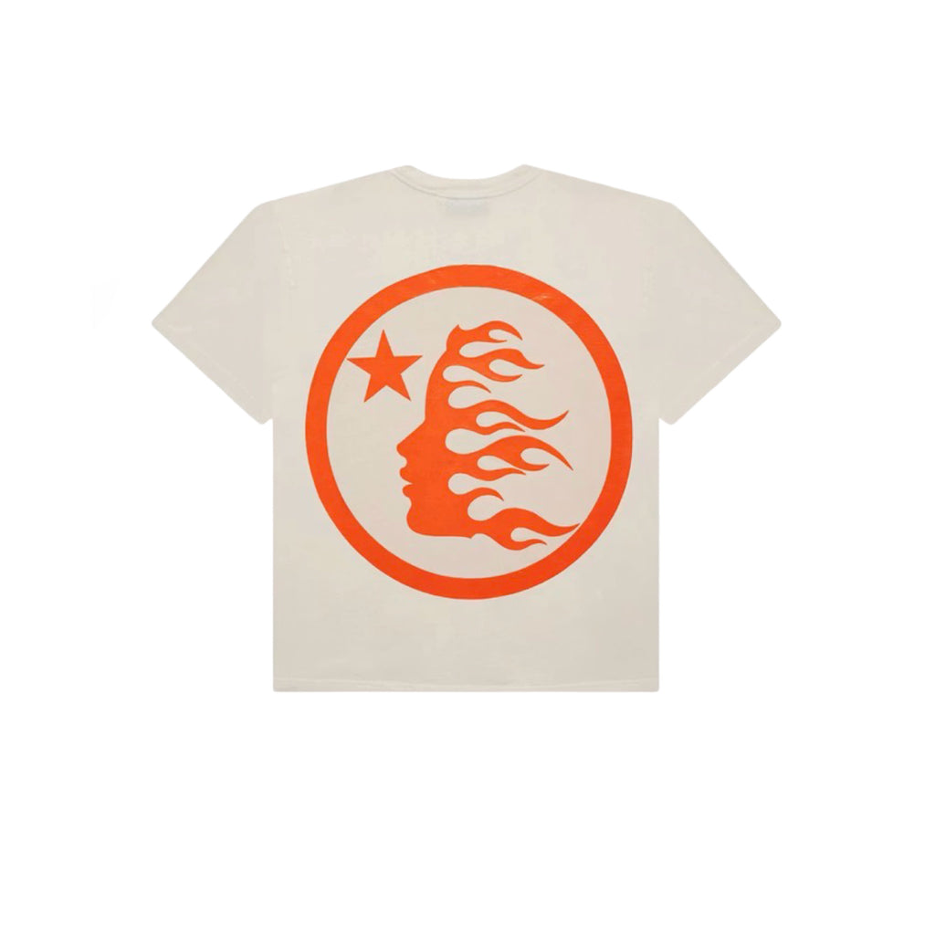 Hellstar Classic White Orange T-Shirt
