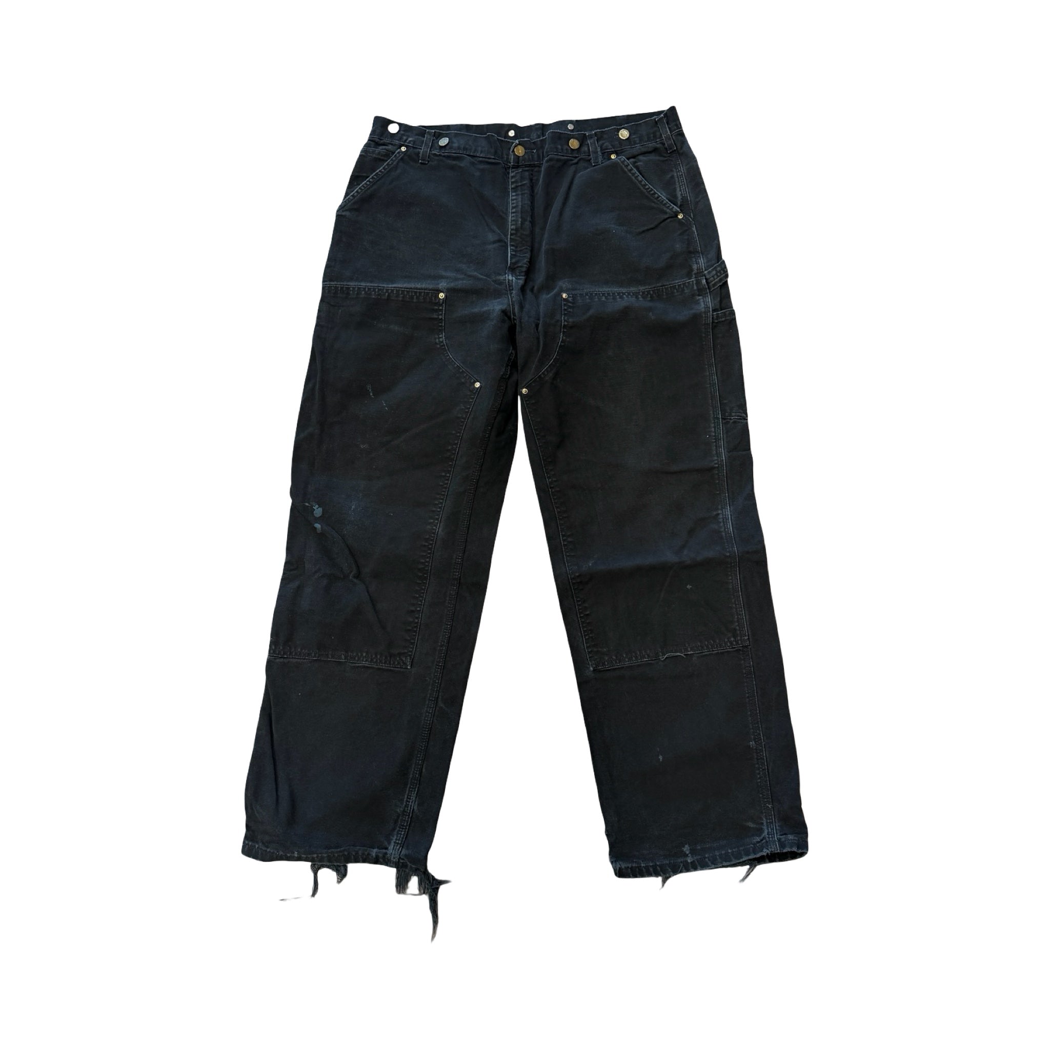 Carhartt Jeans Double Knee Black Washed #4