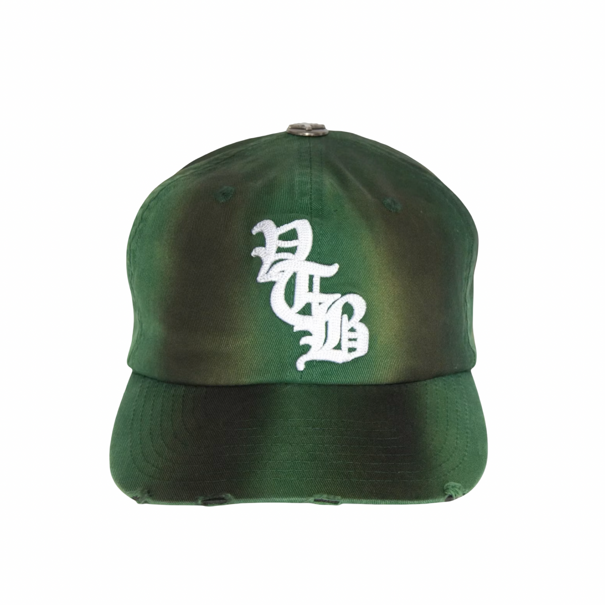 Vertabrae Logo Embroidered Snapback Green