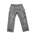 Carhartt Jeans Double Knee Distressed Grey