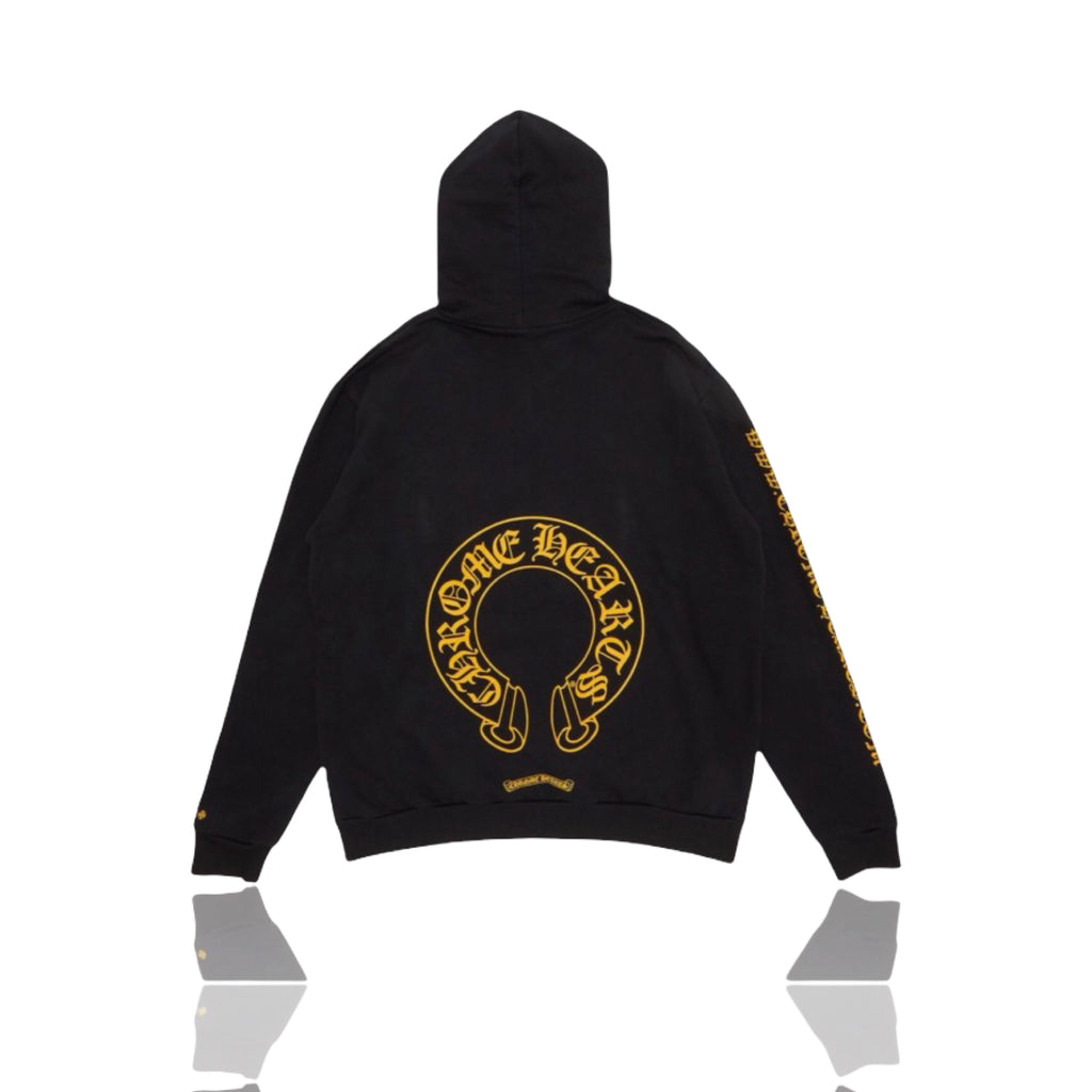 Chrome Hearts Online Exclusive Hoodie Dark Yellow