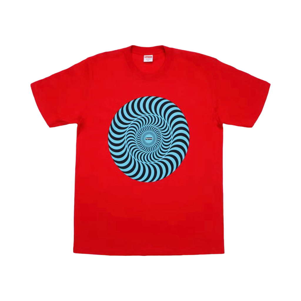 Supreme Spitfire Classic Swirl T-Shirt Red