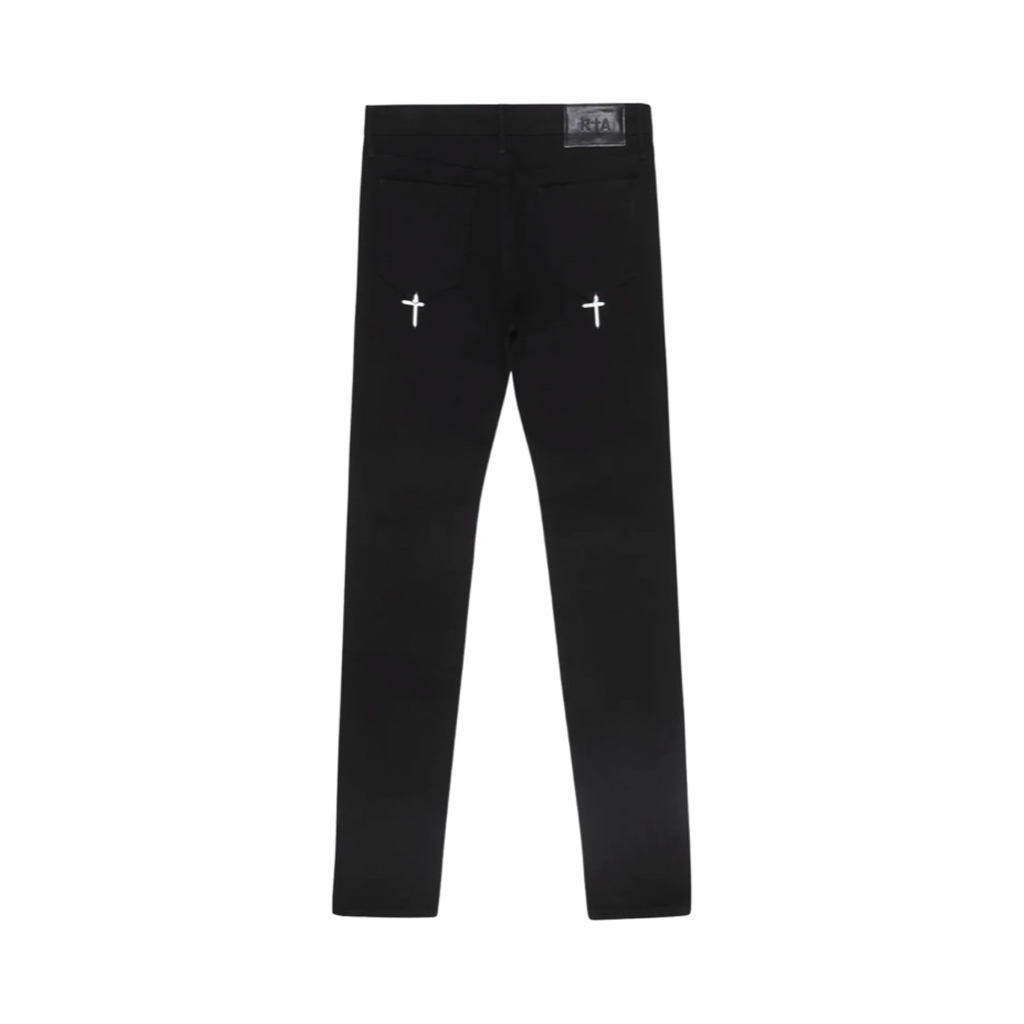 RTA Bryant Jeans Black Rest In Peace
