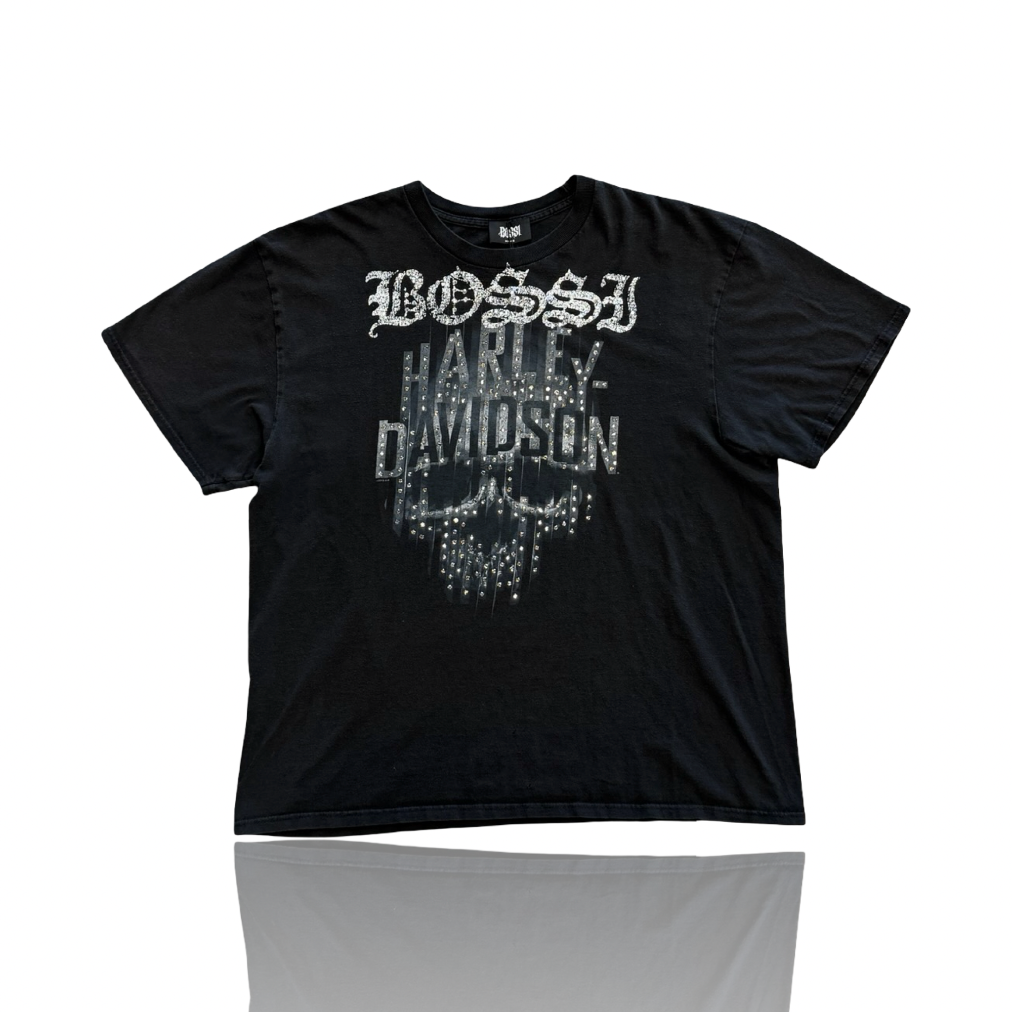 BOSSI Vintage Harley Davidson Tee Black #2
