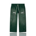 Satoshi Nakamoto Green Mesh Padded Pants