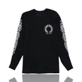 Chrome Hearts Horseshoe Floral Black Thermal Longsleeve