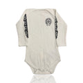Chrome Hearts Baby Bodysuit Onesie White