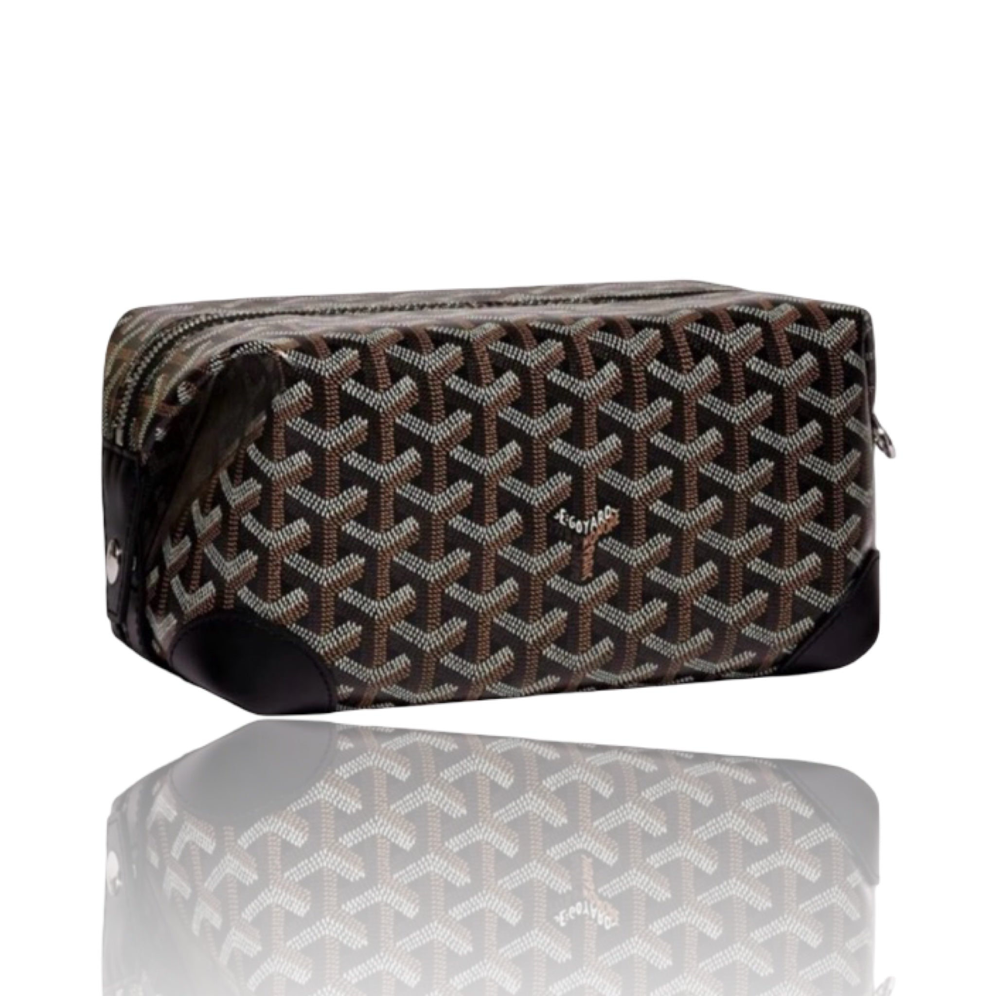Goyard Bowling 25 Toiletry Bag Black