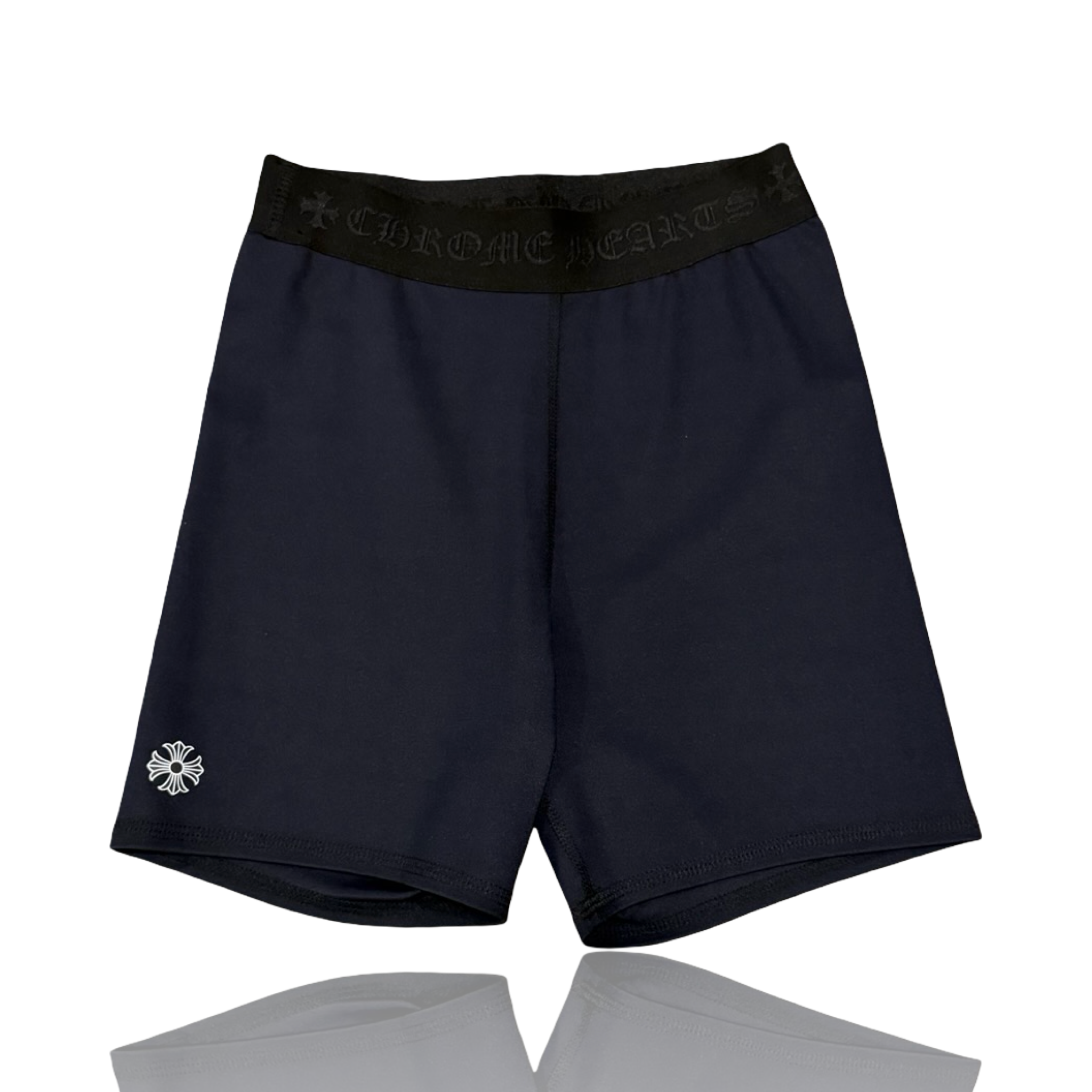 Chrome Hearts Side Eye Biker Short Black