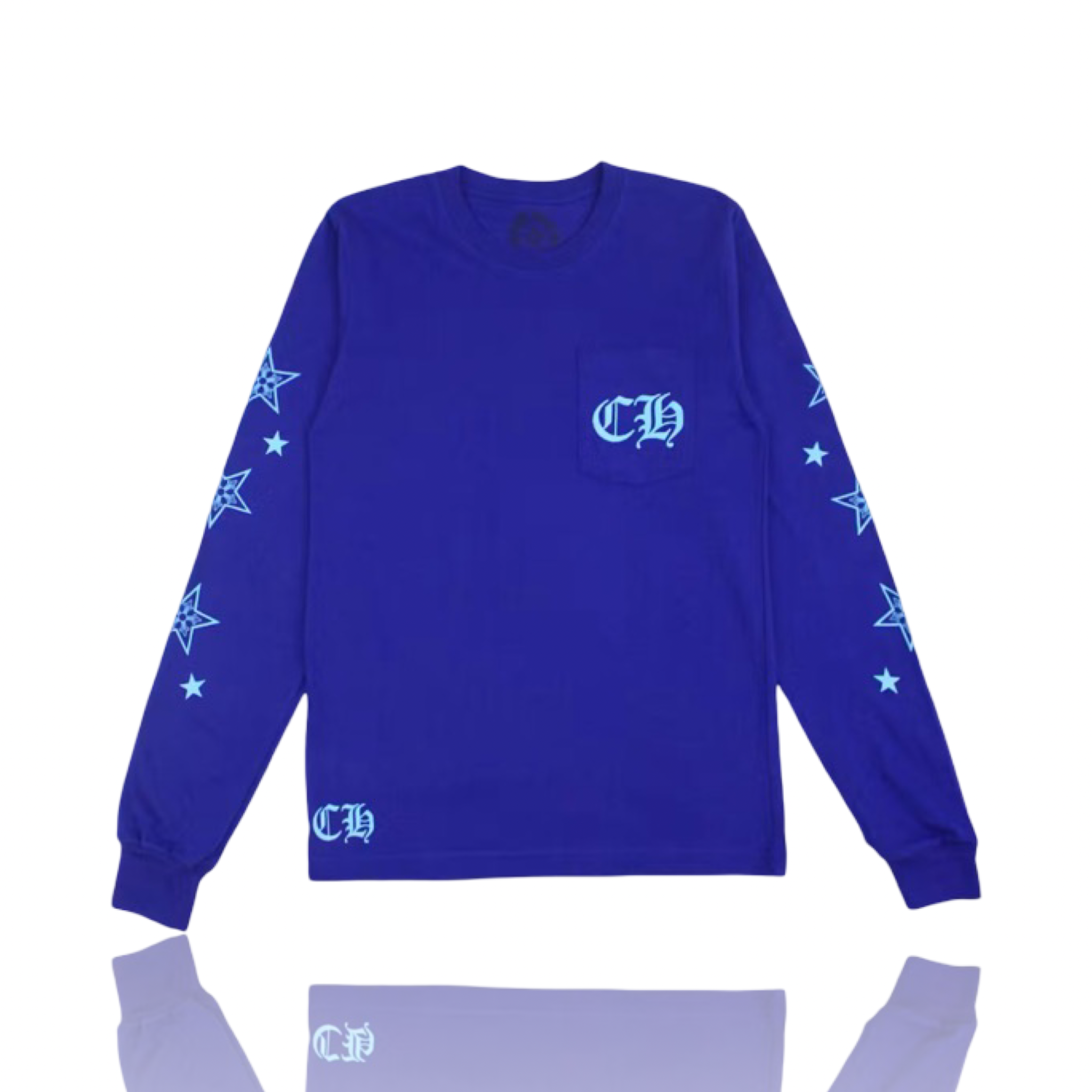 Chrome Hearts Star Longsleeve Blue