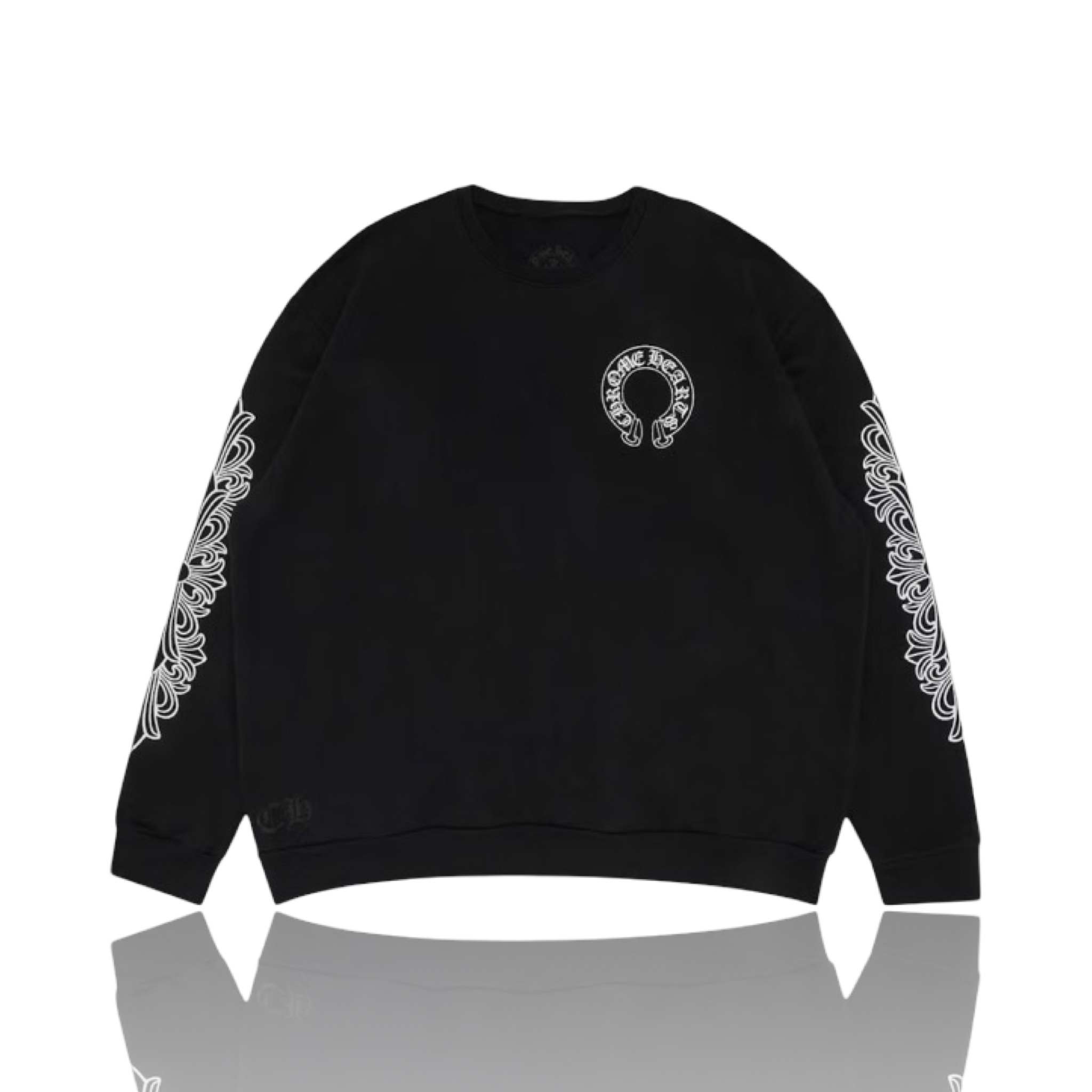 Chrome Hearts Horseshoe Crewneck Black