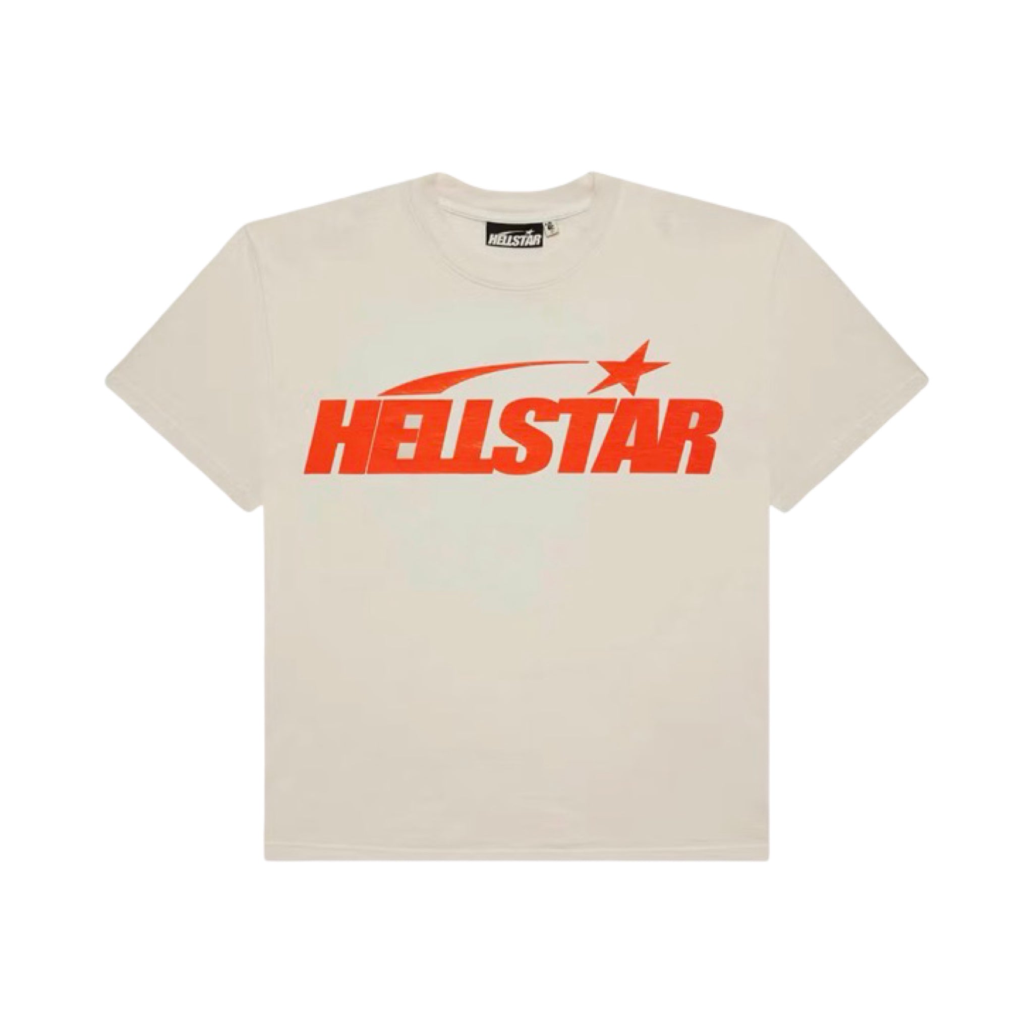 Hellstar Classic White Orange T-Shirt
