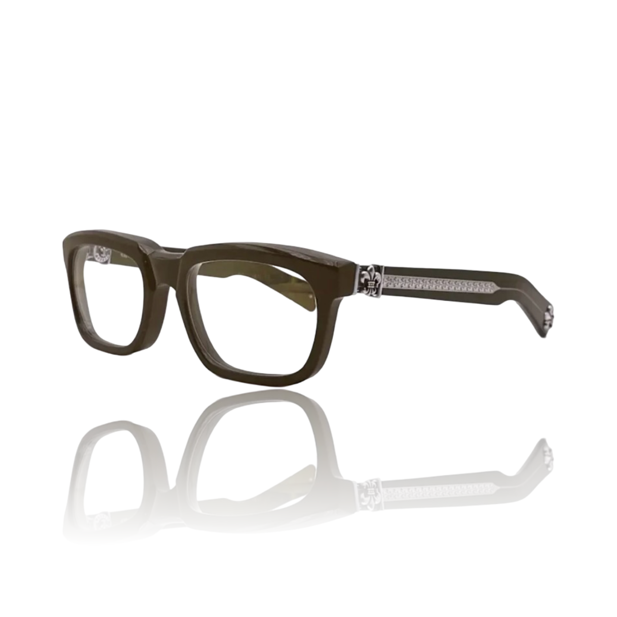 Chrome Hearts See You In Tea Glasses Brown/Silver