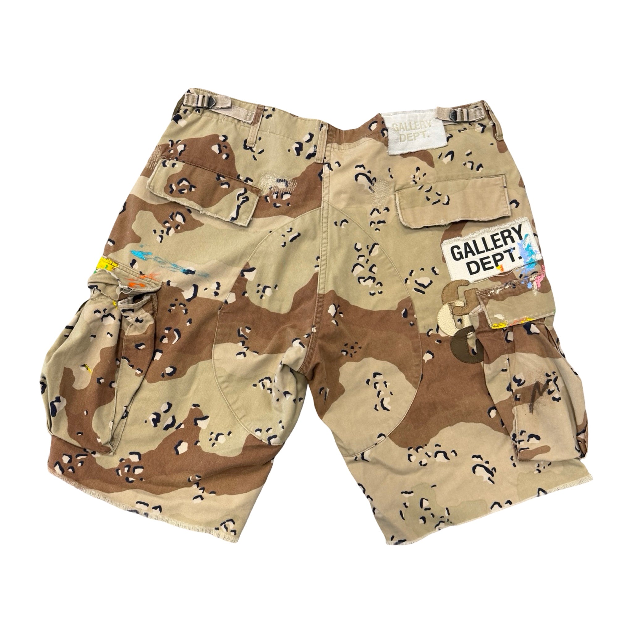 Gallery Dept. Multi Patch Camo Shorts