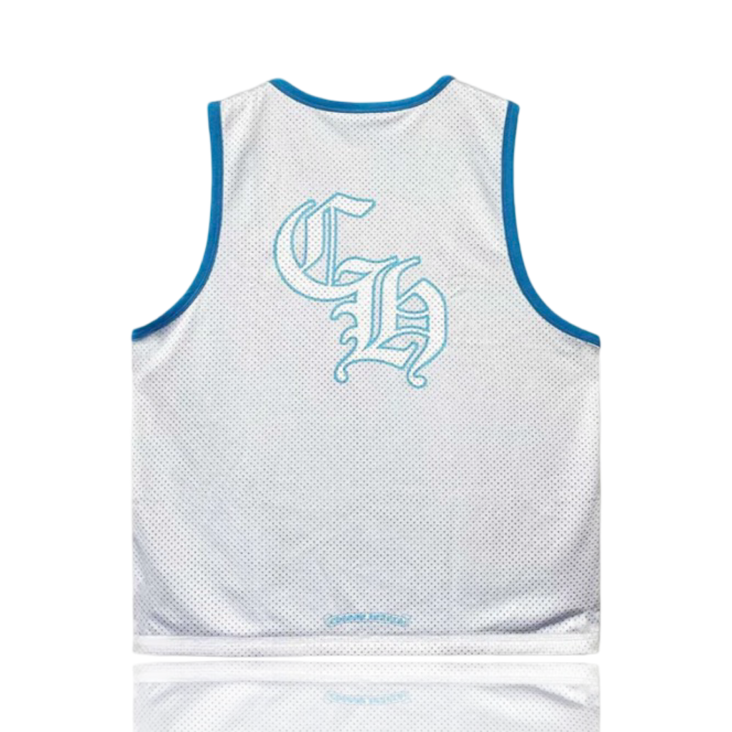 Chrome Hearts Stadium Mesh Reversible Tank Top Blue