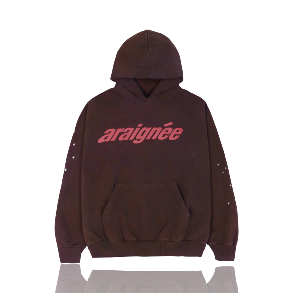 Sp5der Araignee Hoodie Brown