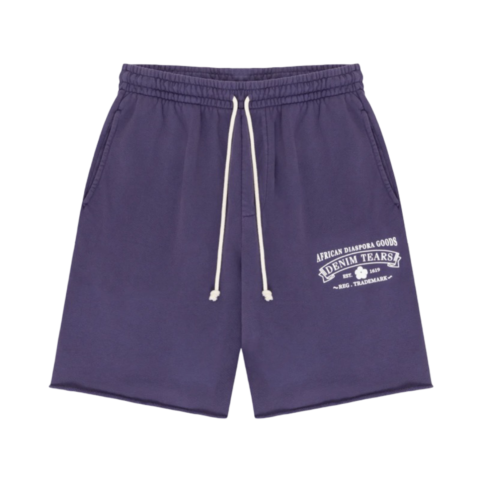 Denim Tears Washed Purple Shorts