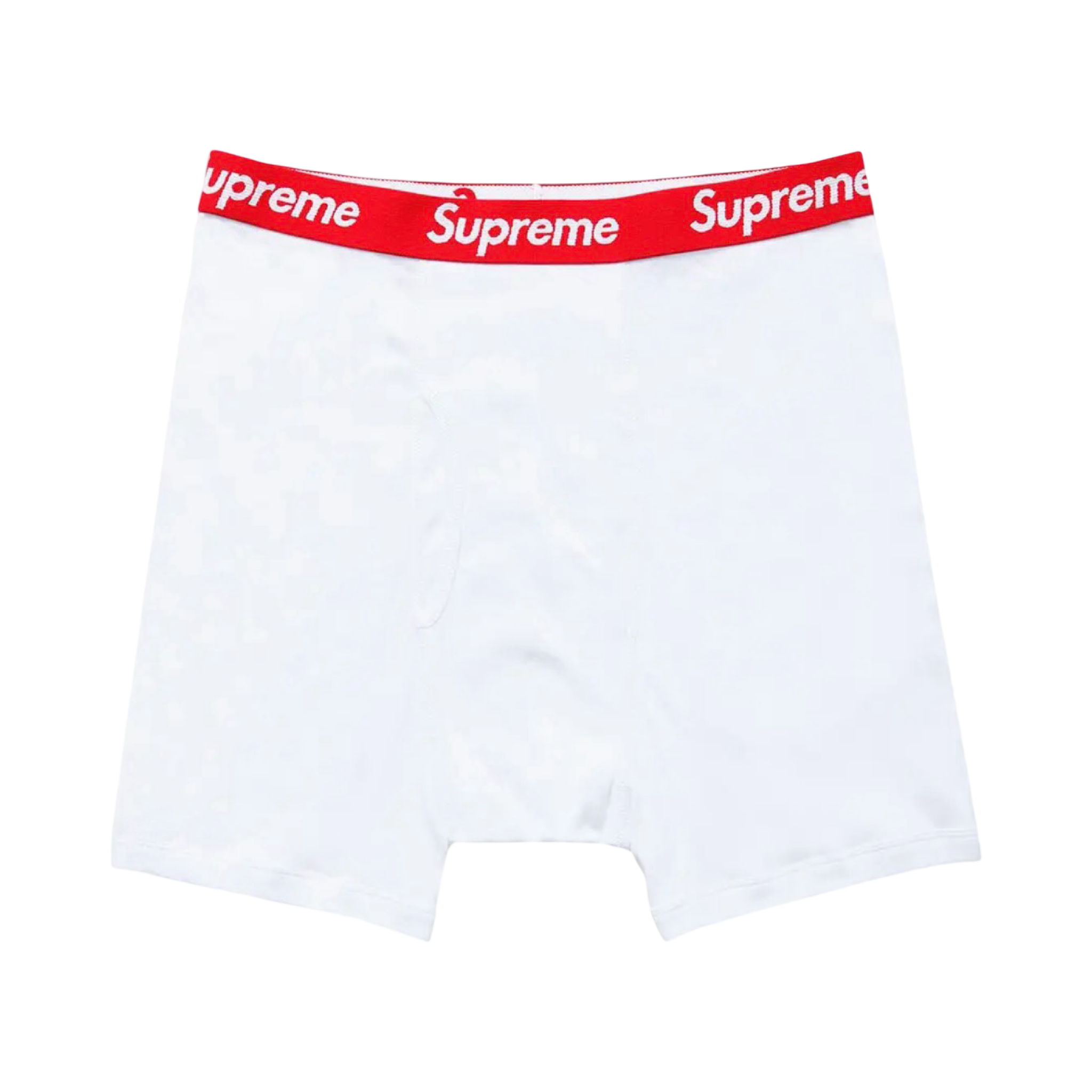 Supreme Hanes Boxer Briefs White