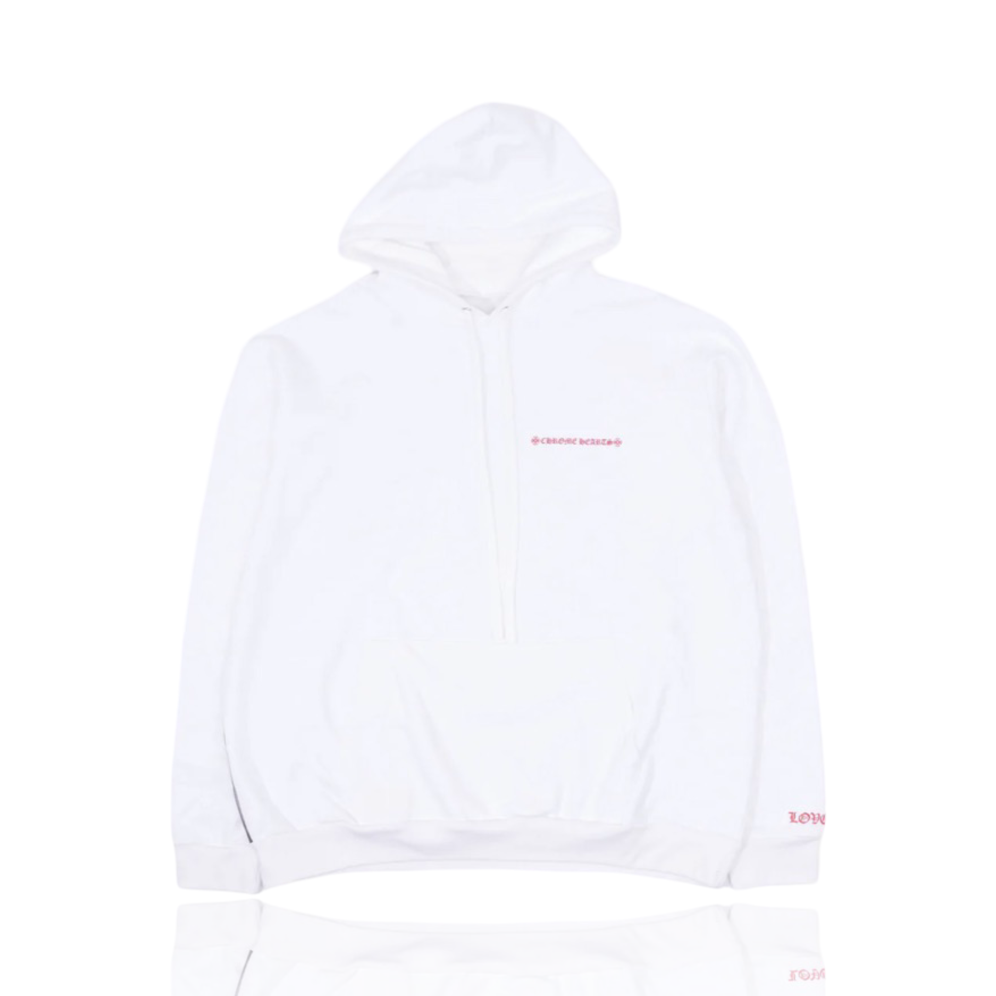 Chrome Hearts Laurine Lynn Stark White/Red Hoodie