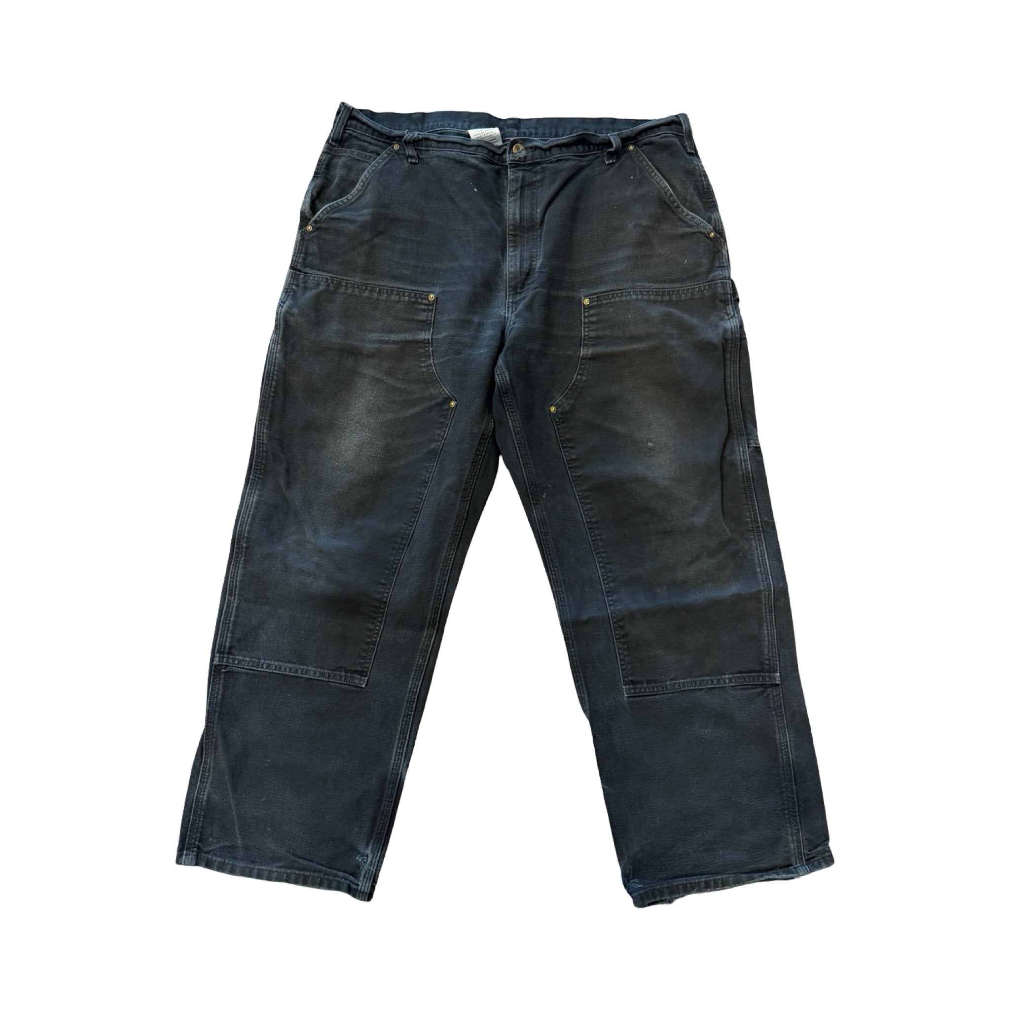 Carhartt Jeans Double Knee Black Washed #5