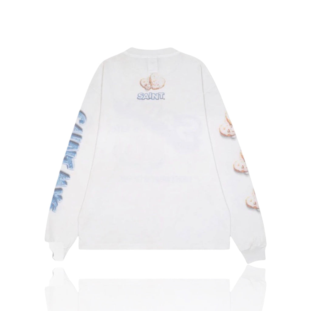 Saint Michael X Shermer Academy Long Sleeve White