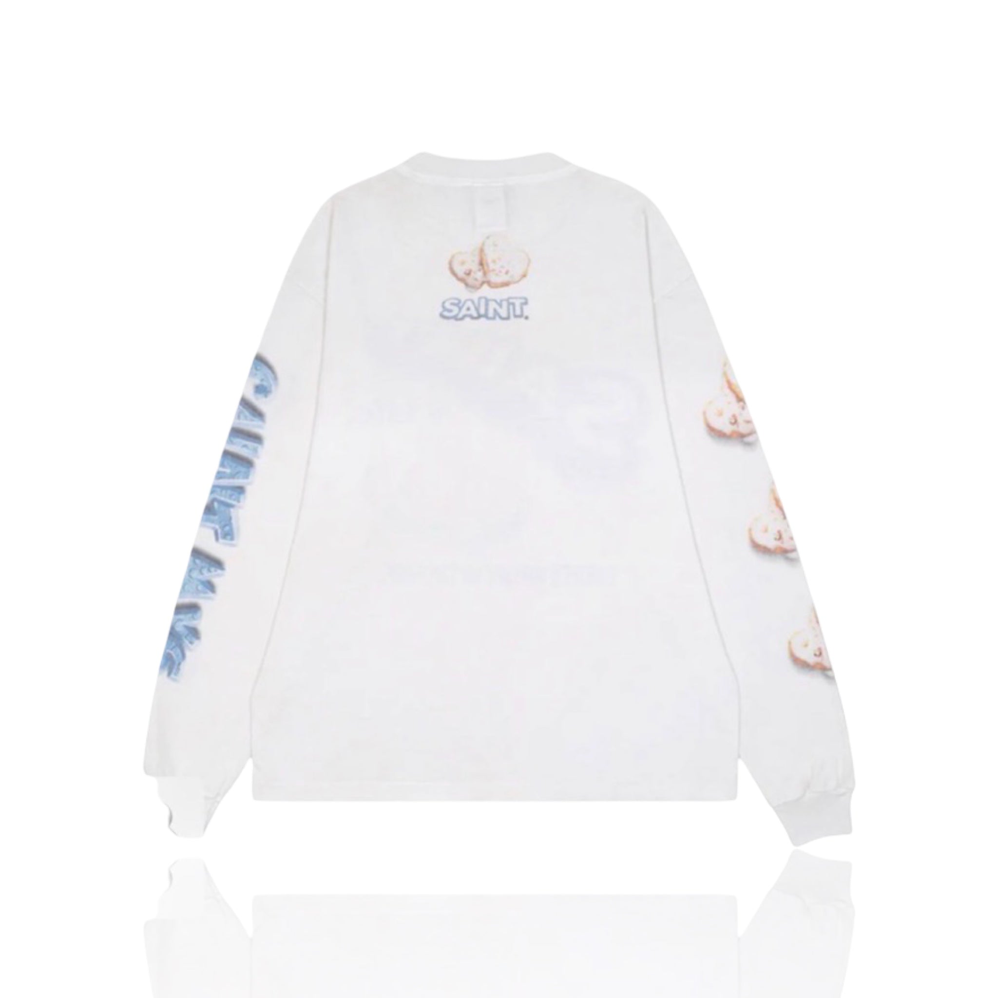 Saint Michael X Shermer Academy Long Sleeve White