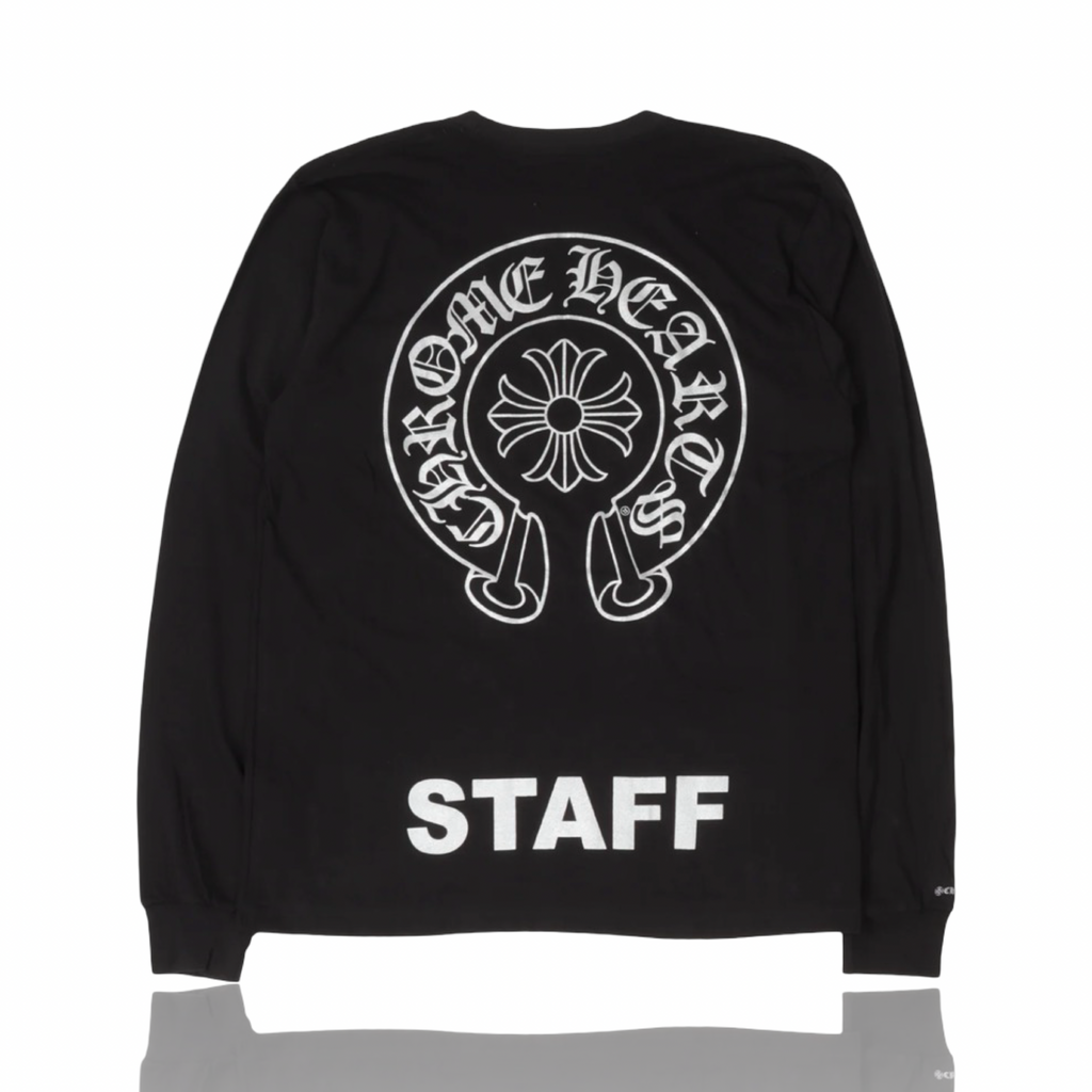 Chrome Hearts Staff Exclusive Longsleeve Black & Silver