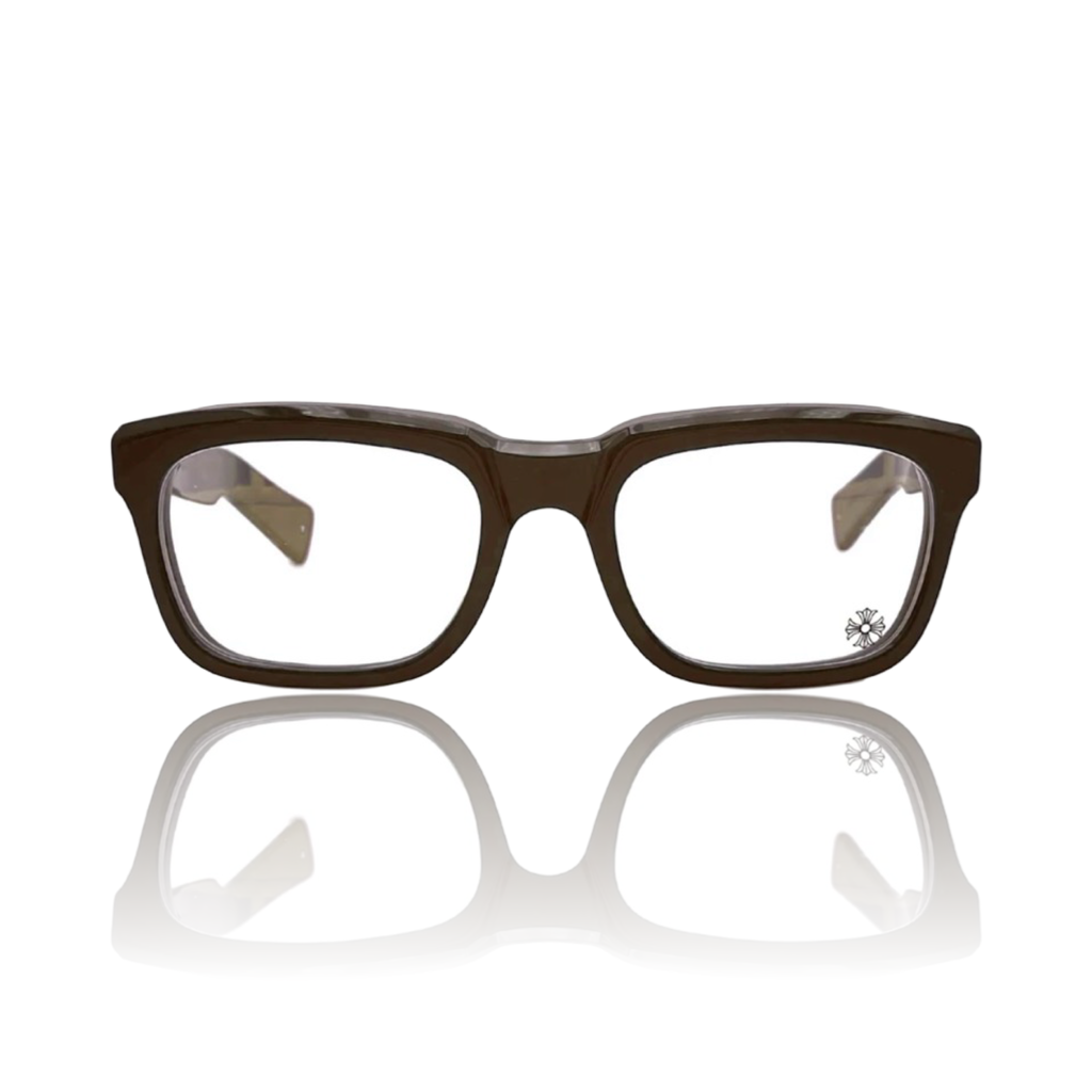 Chrome Hearts See You In Tea Glasses Brown/Silver