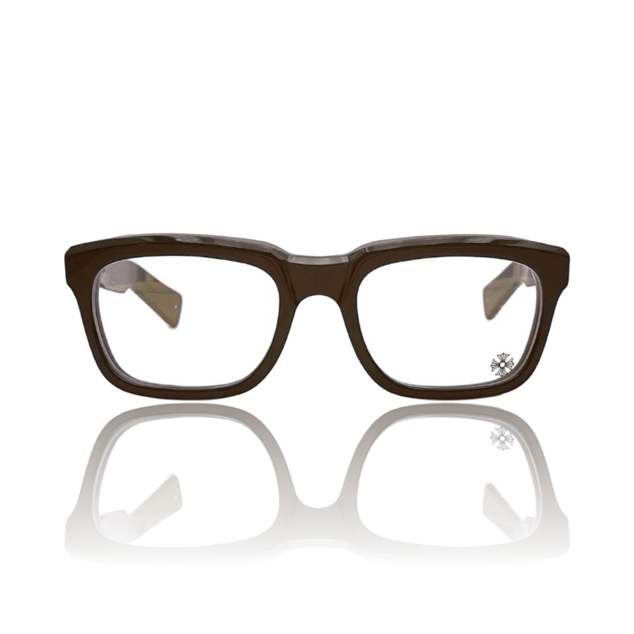 Chrome Hearts See You In Tea Glasses Brown/Silver