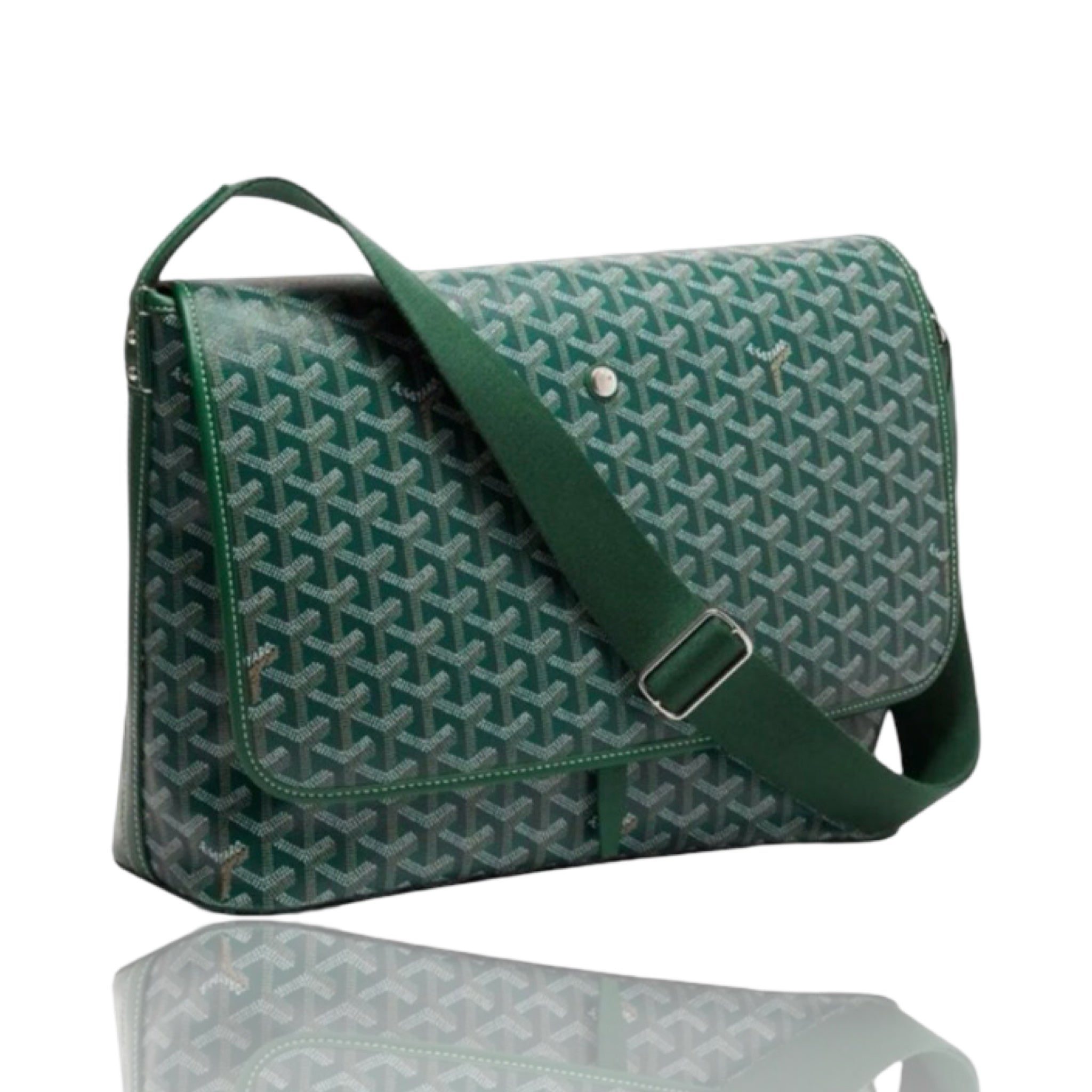 Goyard Capetien MM Messenger Bag Green