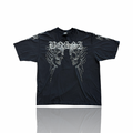 BOSSI Vintage Two Skull Tee Black