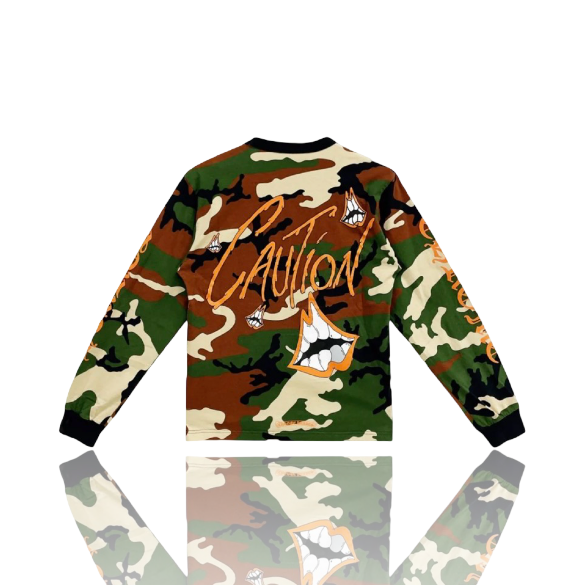 Chrome Hearts Matty Boy Caution Camo Longsleeve