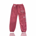 Chrome Hearts Drake CLB Cross Sweatpants Red