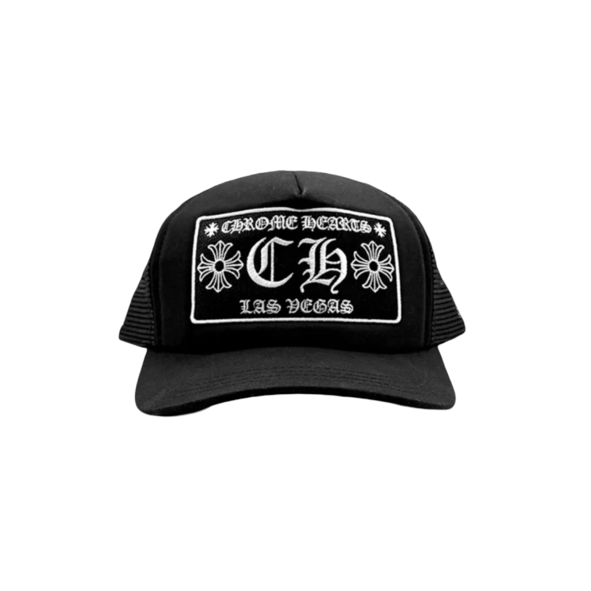 Chrome Hearts Las Vegas Exclusive Trucker Hat Black