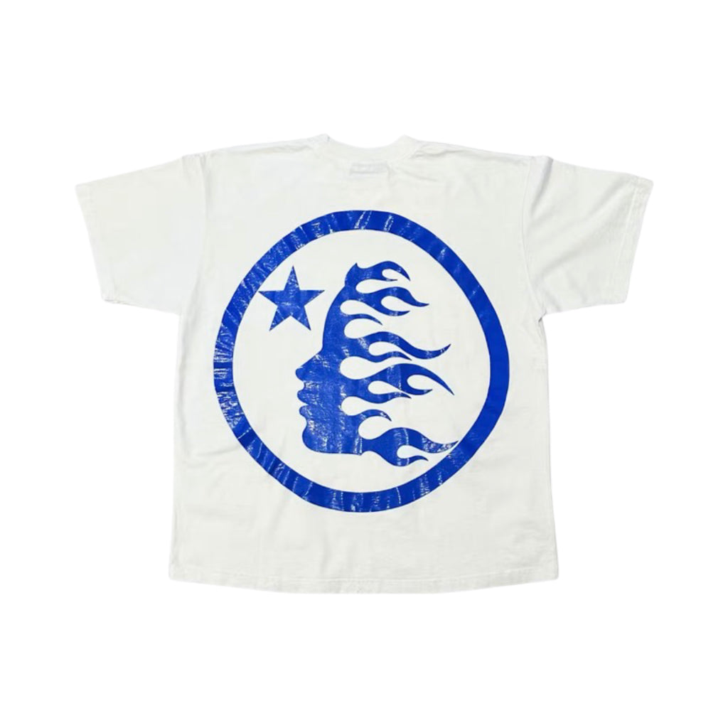 Hellstar Gel Sport Logo T-Shirt White/Blue