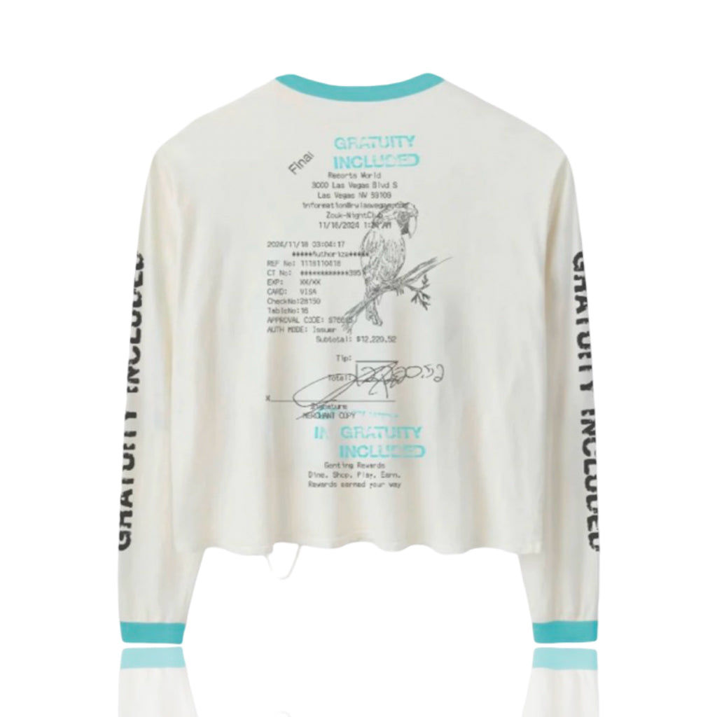 Happy Memories Don't Die Wringer Gratuity Added Long Sleeve