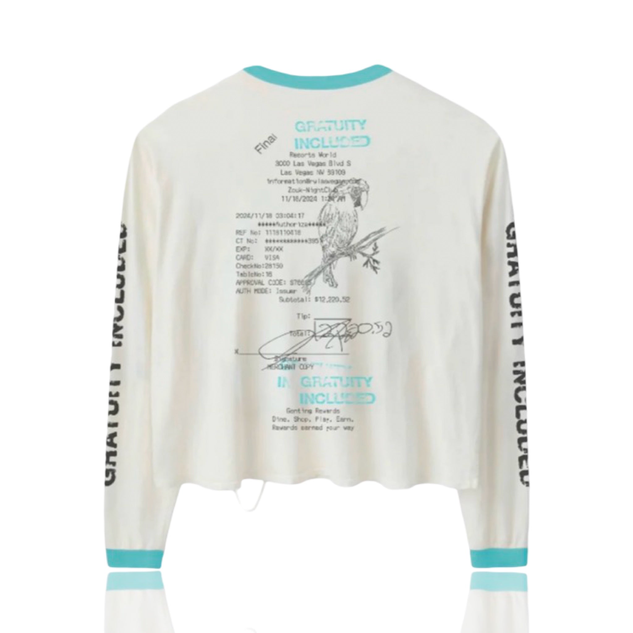 Happy Memories Don't Die Wringer Gratuity Added Long Sleeve