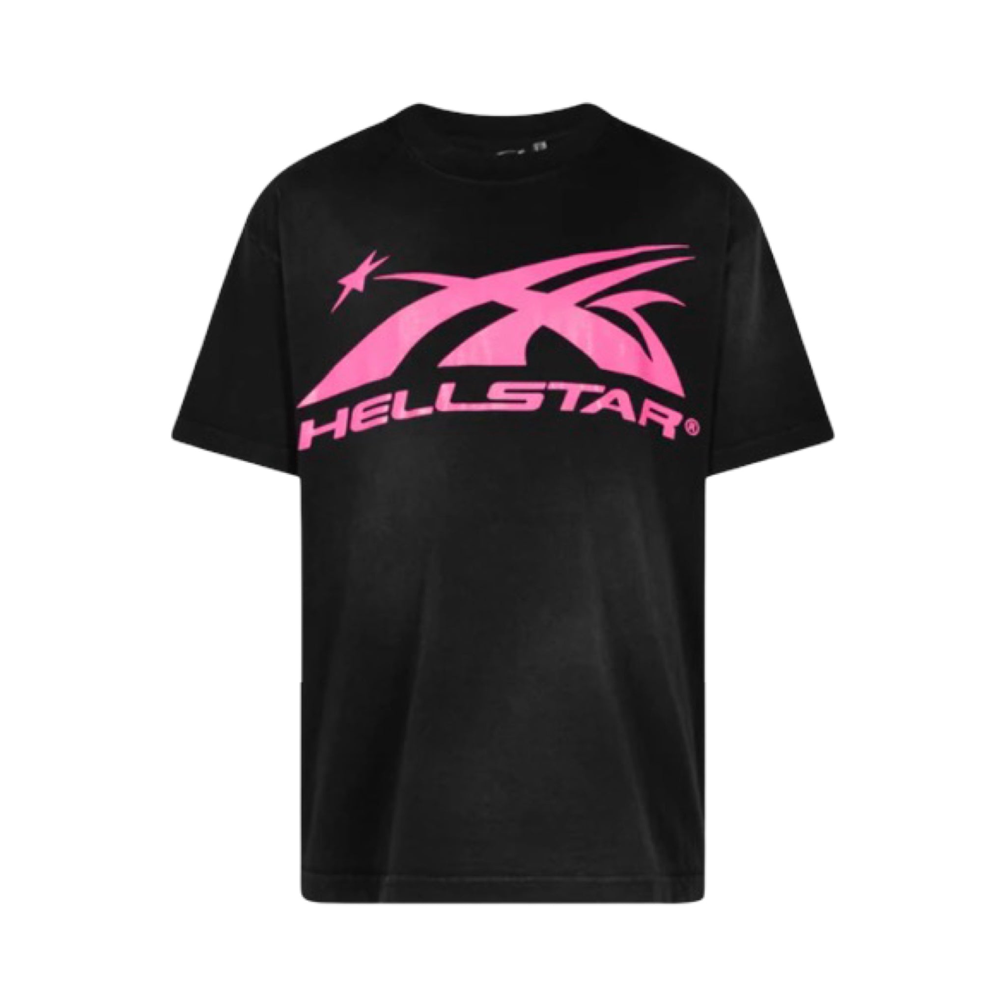 Hellstar Gel Sport Logo Tee Neon Pink
