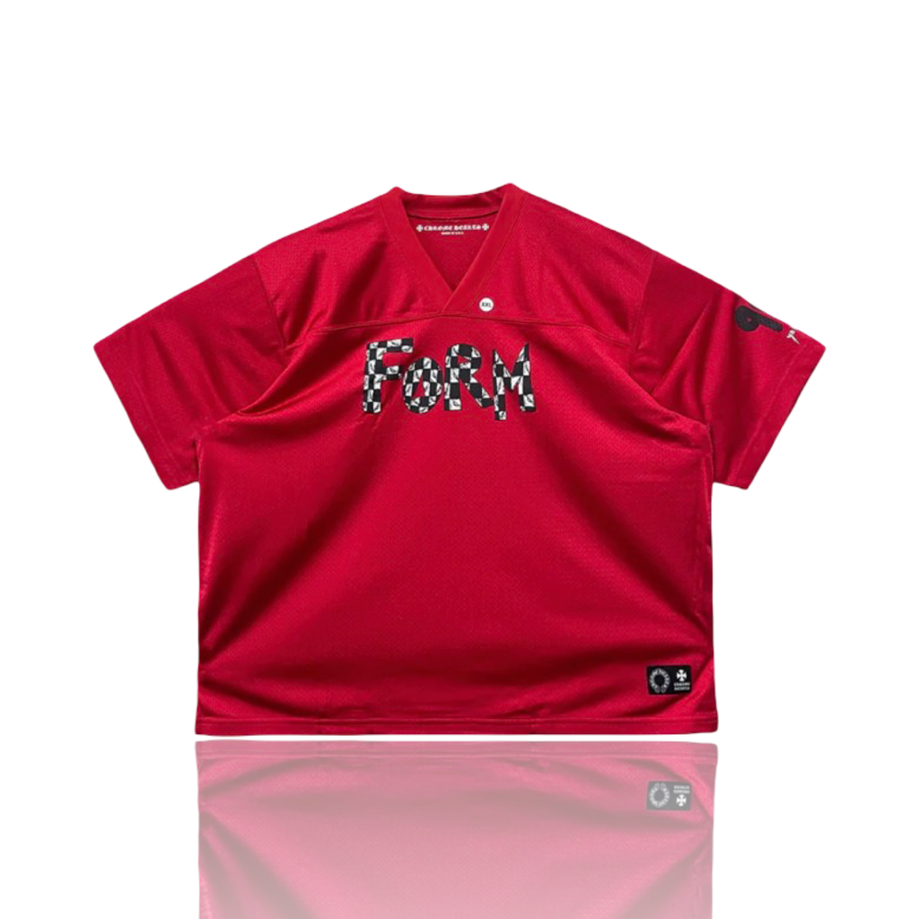 Chrome Hearts Stadium Mesh Jersey Red